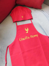 Charger l'image dans la galerie, .Kit Petit Chef (toque + tablier)