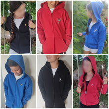 Charger l'image dans la galerie, ..Veste zippée à capuche pour enfants / ados