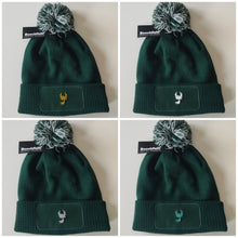 Charger l'image dans la galerie, Bonnets mixtes avec pompon bicolore