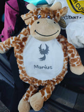 Charger l'image dans la galerie, .Housse de rangement Licorne / Girafe (43 cm)