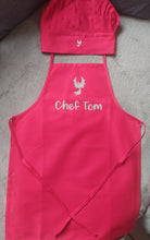 Charger l'image dans la galerie, .Kit Petit Chef (toque + tablier)