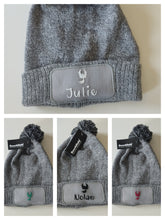 Charger l'image dans la galerie, Bonnets mixtes avec pompon bicolore