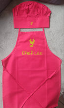 Charger l'image dans la galerie, .Kit Petit Chef (toque + tablier)