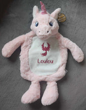 Charger l'image dans la galerie, .Housse de rangement Licorne / Girafe (43 cm)