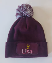 Charger l'image dans la galerie, Bonnets mixtes avec pompon bicolore