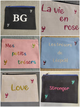Charger l'image dans la galerie, Pochettes en coton canvas
