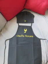 Charger l&#39;image dans la galerie, .Kit Petit Chef (toque + tablier)
