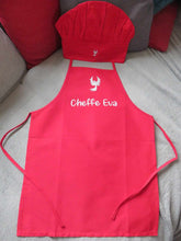 Charger l&#39;image dans la galerie, .Kit Petit Chef (toque + tablier)
