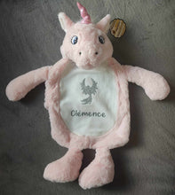 Charger l&#39;image dans la galerie, .Housse de rangement Licorne / Girafe (43 cm)
