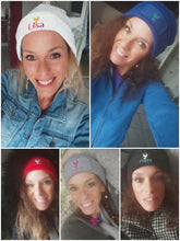 Charger l'image dans la galerie, Bonnets mixtes tricotés avec revers
